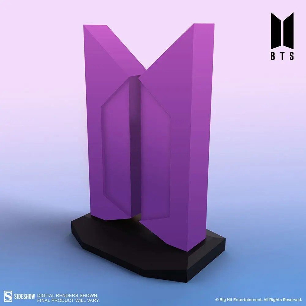 BTS Statue The Color of Love Edition Logo 18 cm product photo