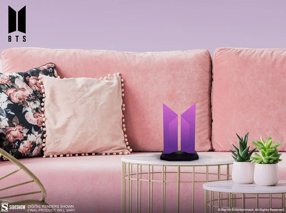 BTS Statue The Color of Love Edition Logo 18 cm product photo