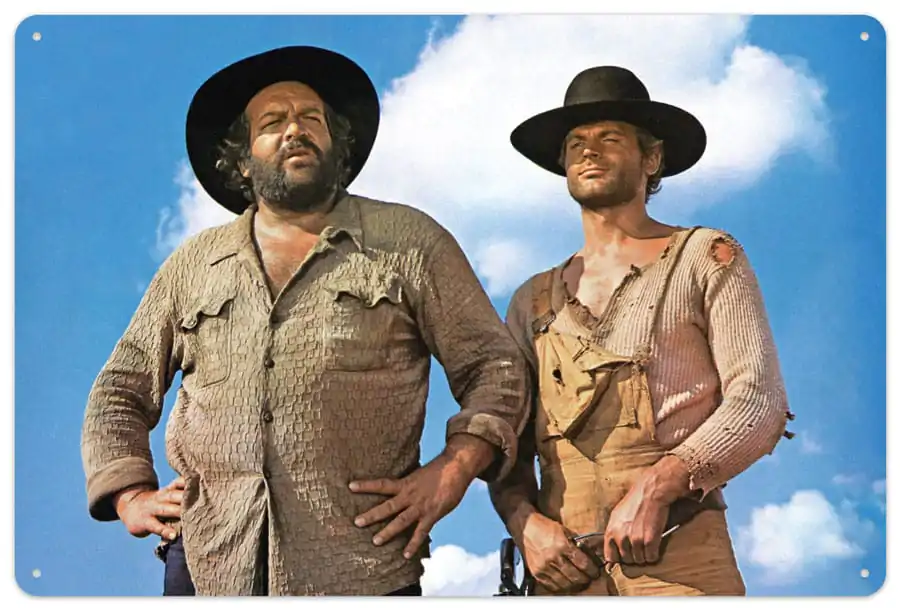 Bud Spencer & Terence Hill Tin Sign Blue Sky 20 x 30 cm termékfotó