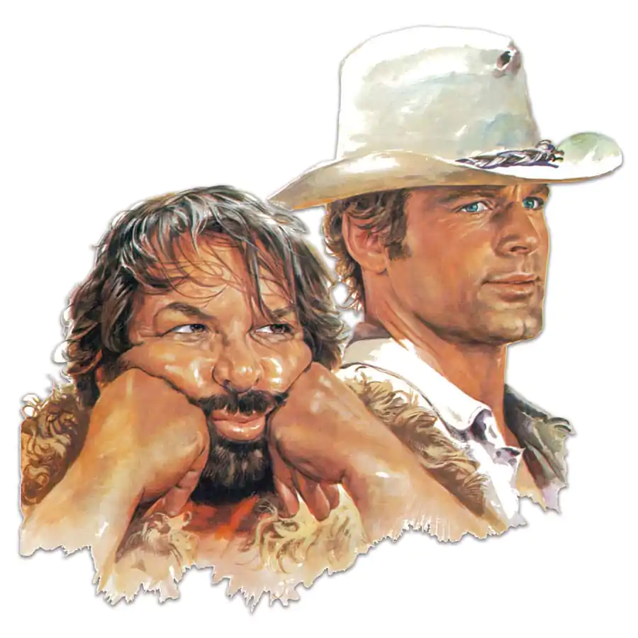 Bud Spencer & Terence Hill 3D Tin Sign Bud & Terence 45 x 45 cm product photo