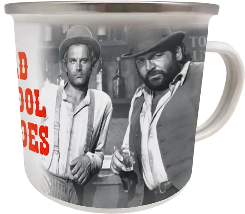 Bud Spencer & Terence Hill Enamel Mug Old School Heroes product photo