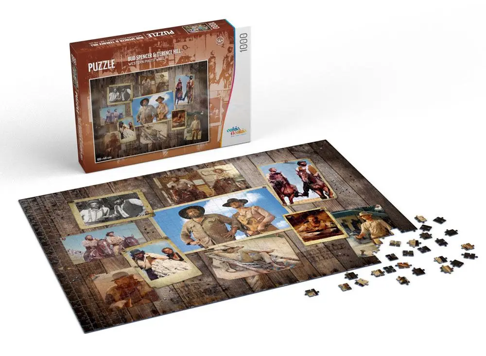 Bud Spencer & Terence Hill Jigsaw Puzzle Western Photo Wall (1000 pieces) termékfotó