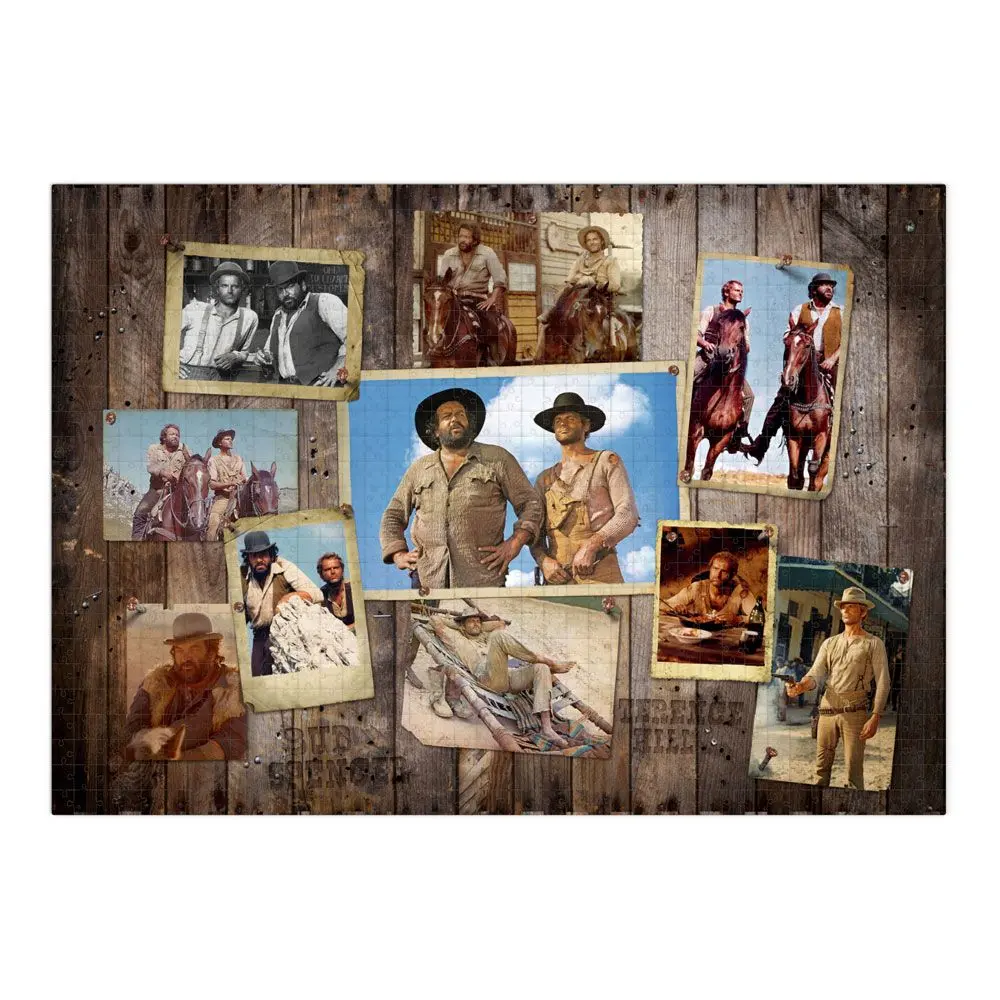 Bud Spencer & Terence Hill Jigsaw Puzzle Western Photo Wall (1000 pieces) termékfotó