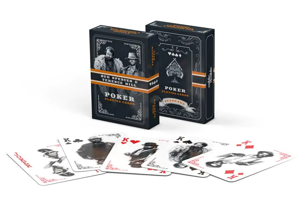 Bud Spencer & Terence Hill Poker Playing Cards Western termékfotó