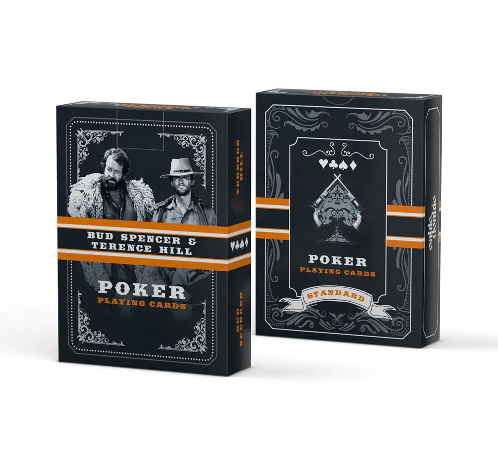 Bud Spencer & Terence Hill Poker Playing Cards Western termékfotó