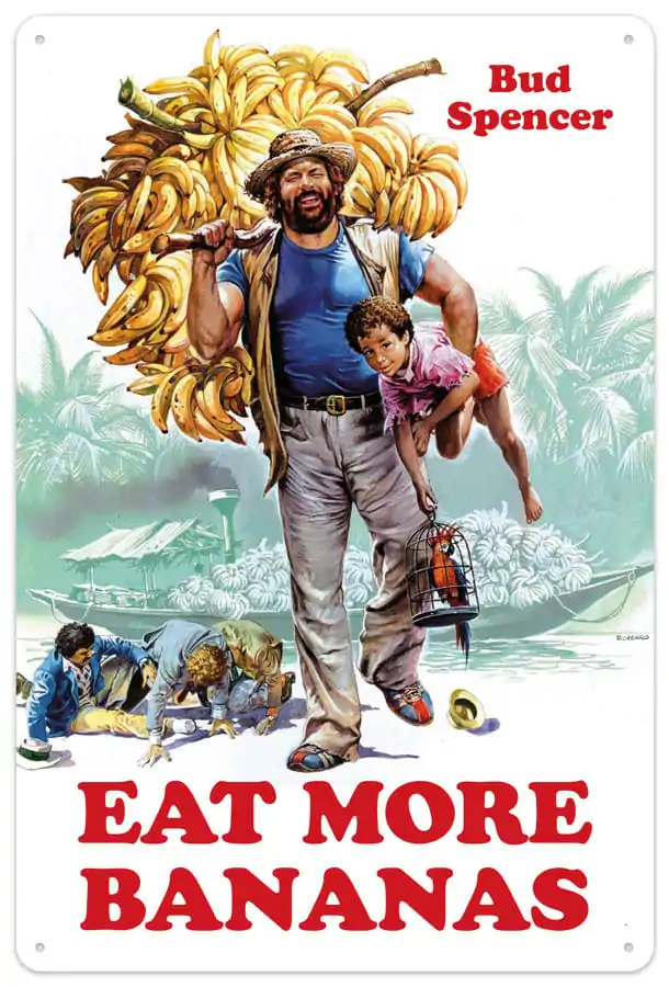 Bud Spencer Tin Sign Banana Joe 20 x 30 cm product photo