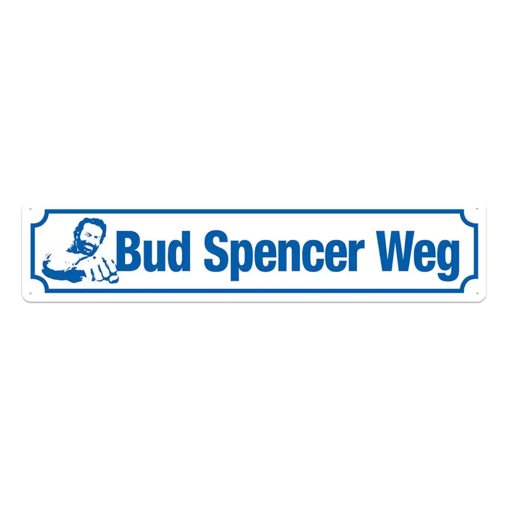 Bud Spencer Tin Sign Bud Spencer Weg 46 x 10 cm product photo