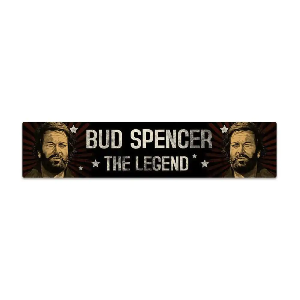 Bud Spencer Tin Sign with Magnet The Legend 16 x 3,5 cm product photo