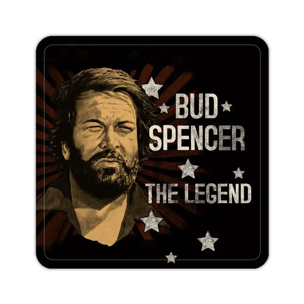 Bud Spencer Tin coasters The Legend 10 x 10 cm product photo