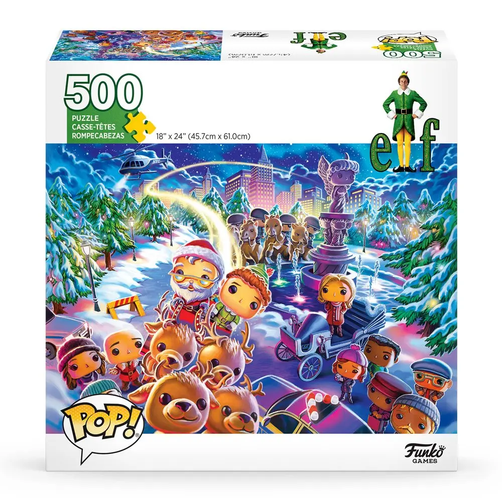 Buddy - Der Weihnachtself POP! Jigsaw Puzzle Collage (500 pieces) product photo