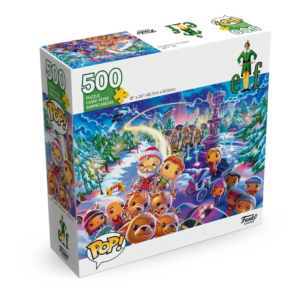 Buddy - Der Weihnachtself POP! Jigsaw Puzzle Collage (500 pieces) product photo