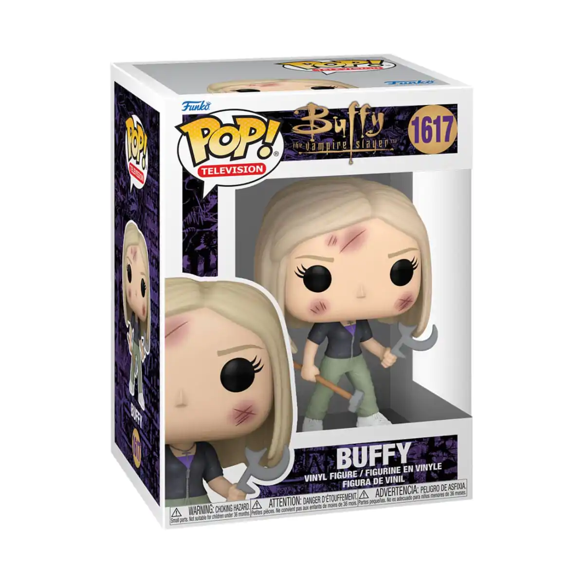 Buffy the Vampire Slayer Funko POP! TV Vinyl Figure Buffy w/Weapons 9 cm termékfotó