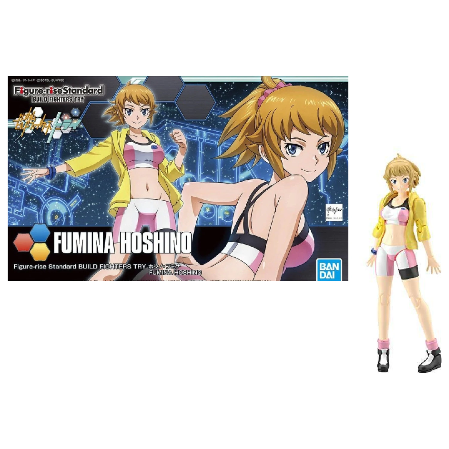 BUILD FIGHTERS Figure-rise Fumina Hoshino Model Kit product photo
