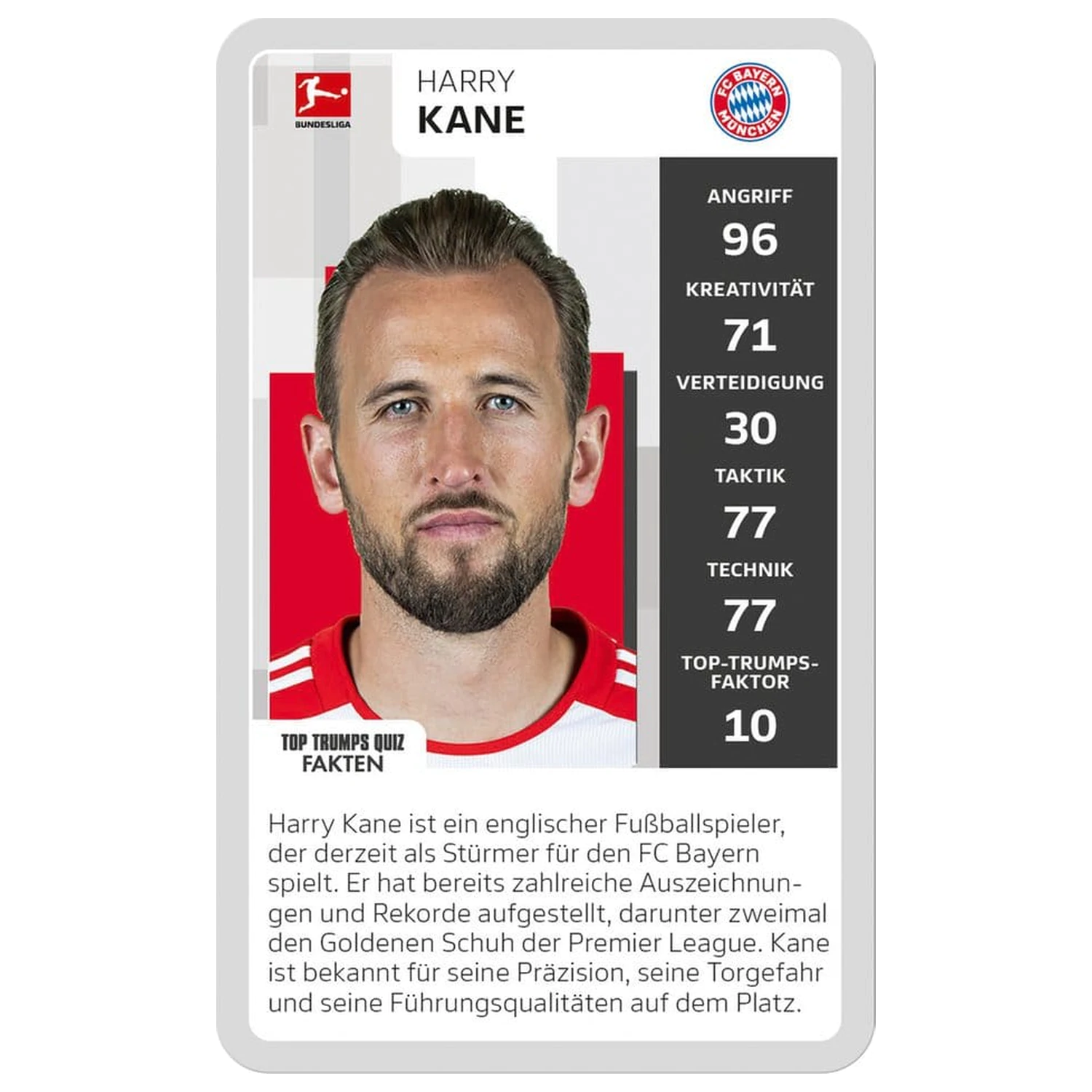 Bundesliga 2 Edition Card Game Top Trumps Collectables *German Version* product photo