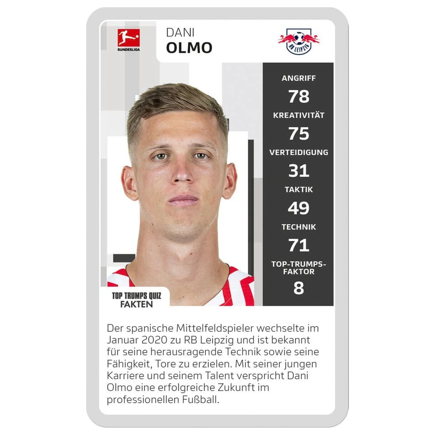Bundesliga 2 Edition Card Game Top Trumps Collectables *German Version* product photo