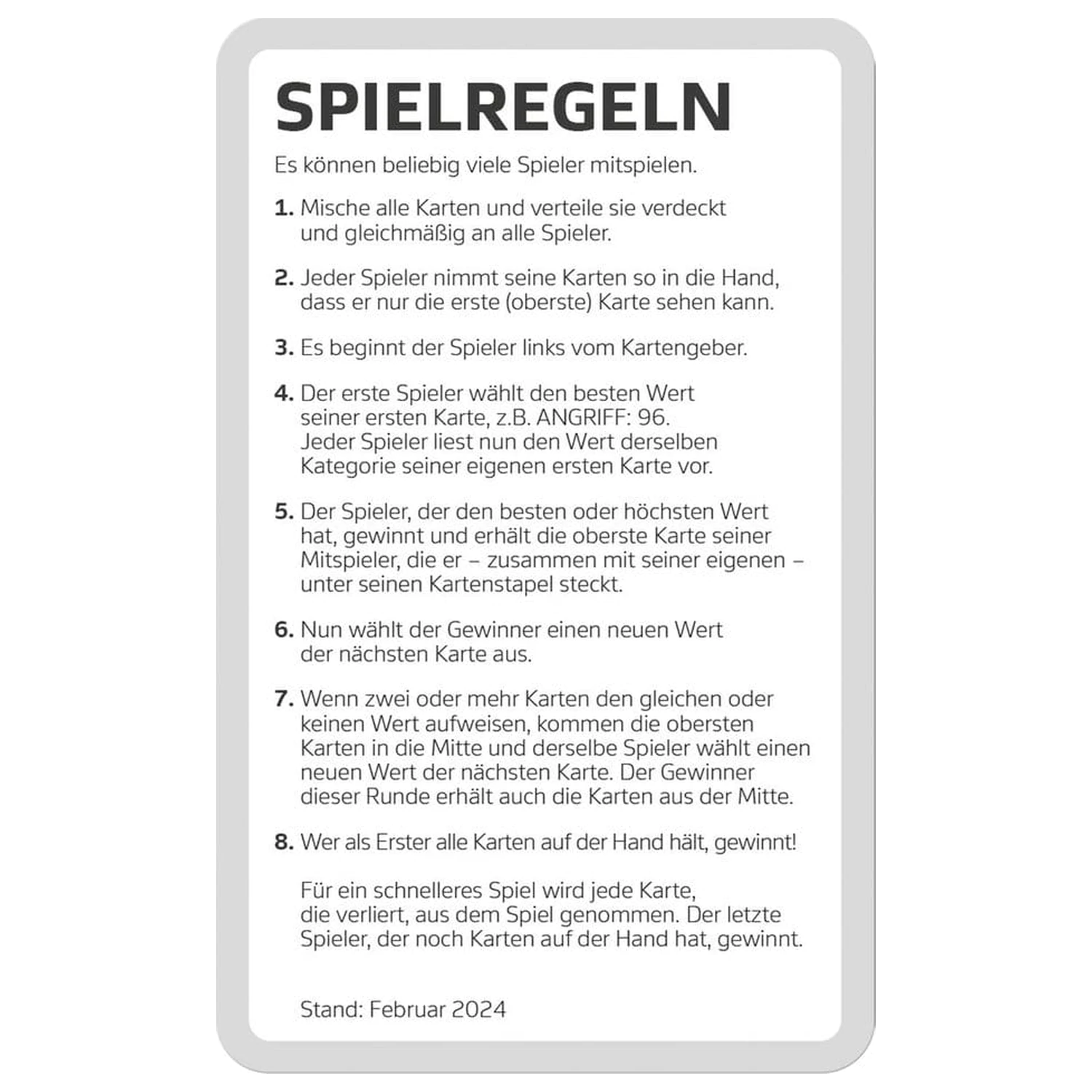 Bundesliga 2 Edition Card Game Top Trumps Collectables *German Version* product photo