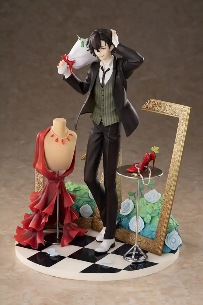 Bungo Stray Dogs PVC Statue 1/8 Dazai Osamu Dress Up Ver. Deluxe Edition 26 cm termékfotó