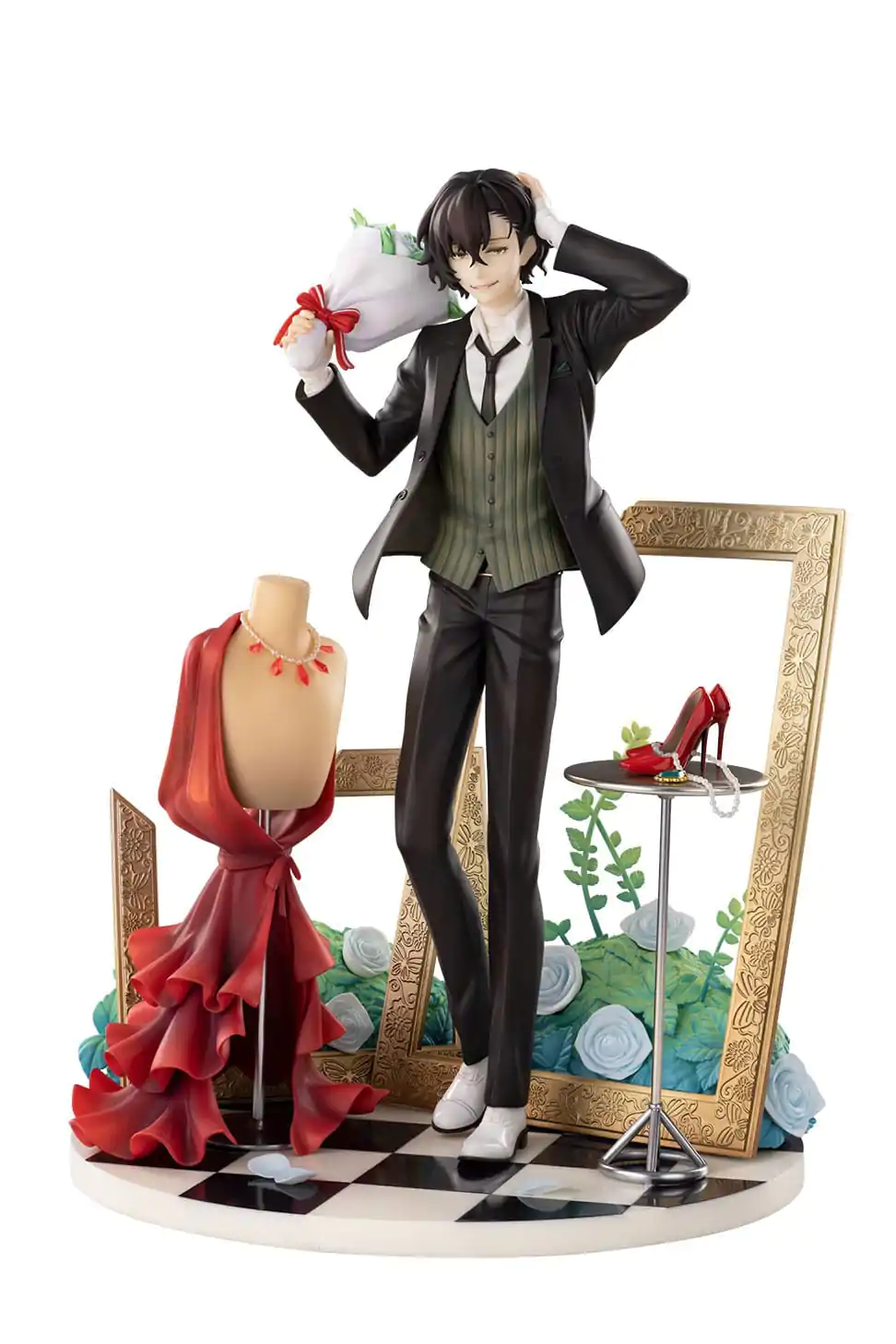 Bungo Stray Dogs PVC Statue 1/8 Dazai Osamu Dress Up Ver. Deluxe Edition 26 cm termékfotó