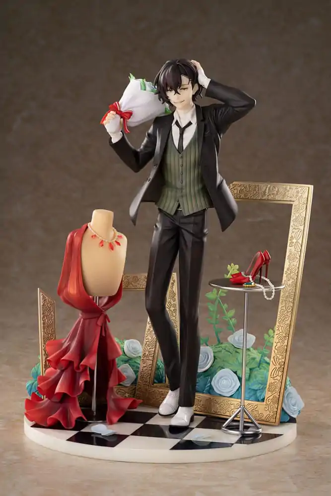 Bungo Stray Dogs PVC Statue 1/8 Dazai Osamu Dress Up Ver. Deluxe Edition 26 cm termékfotó