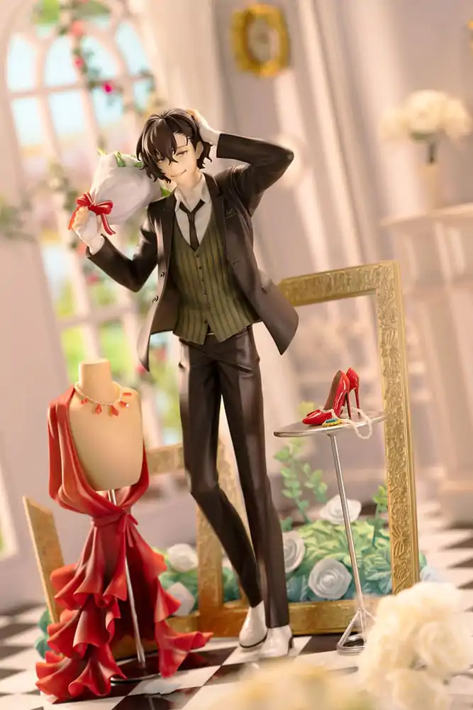 Bungo Stray Dogs PVC Statue 1/8 Dazai Osamu Dress Up Ver. Deluxe Edition 26 cm termékfotó