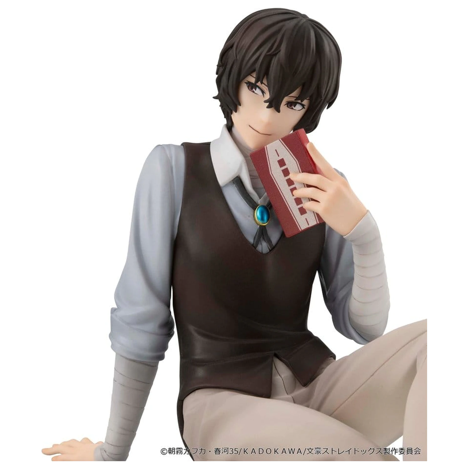 Bungo Stray Dogs G.E.M. Series PVC Figure Dazai san Palm Size product photo