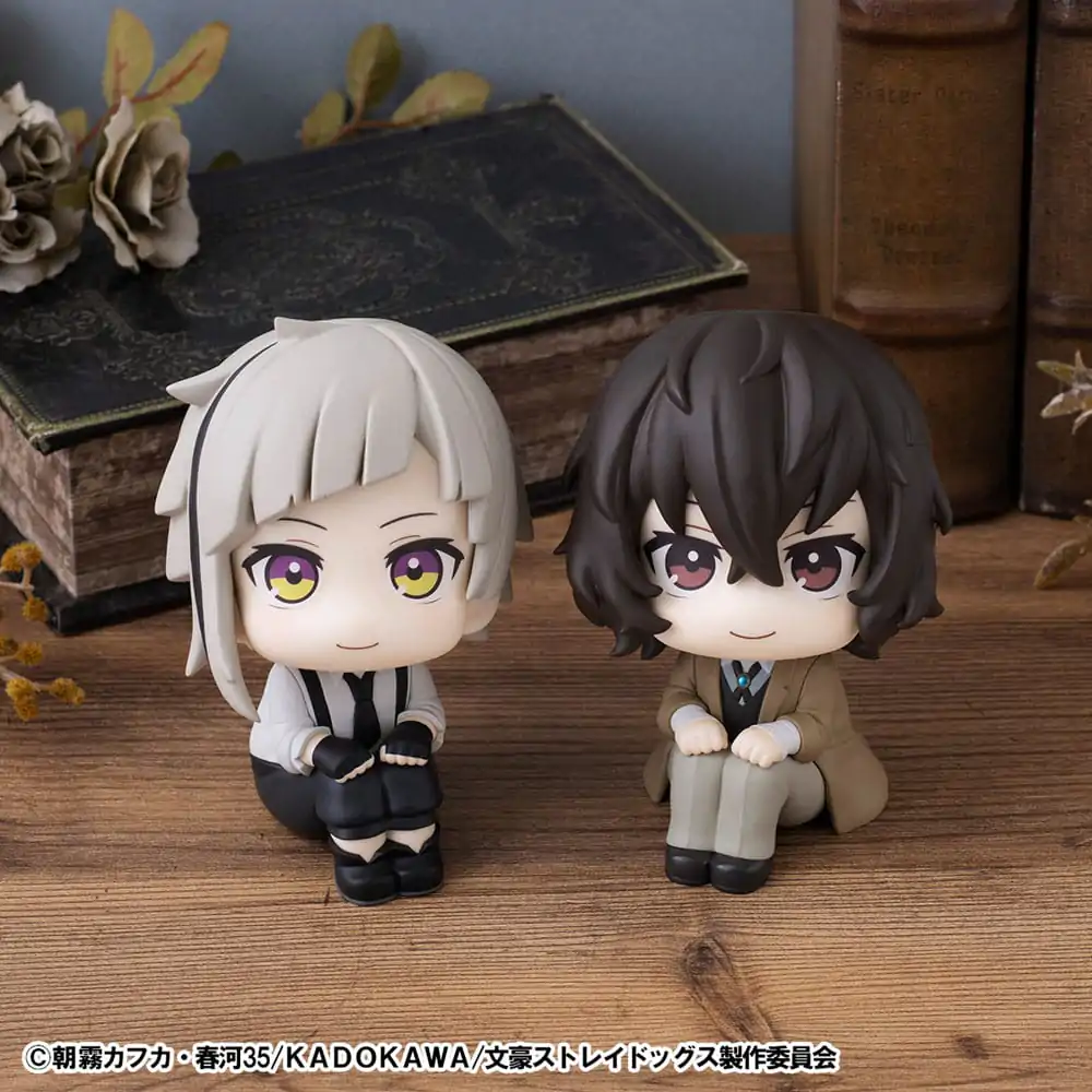 Bungo Stray Dogs Look Up PVC Statue Atsushi Nakajima &amp; Osamu Dazai Set (with gift) 11 cm product photo