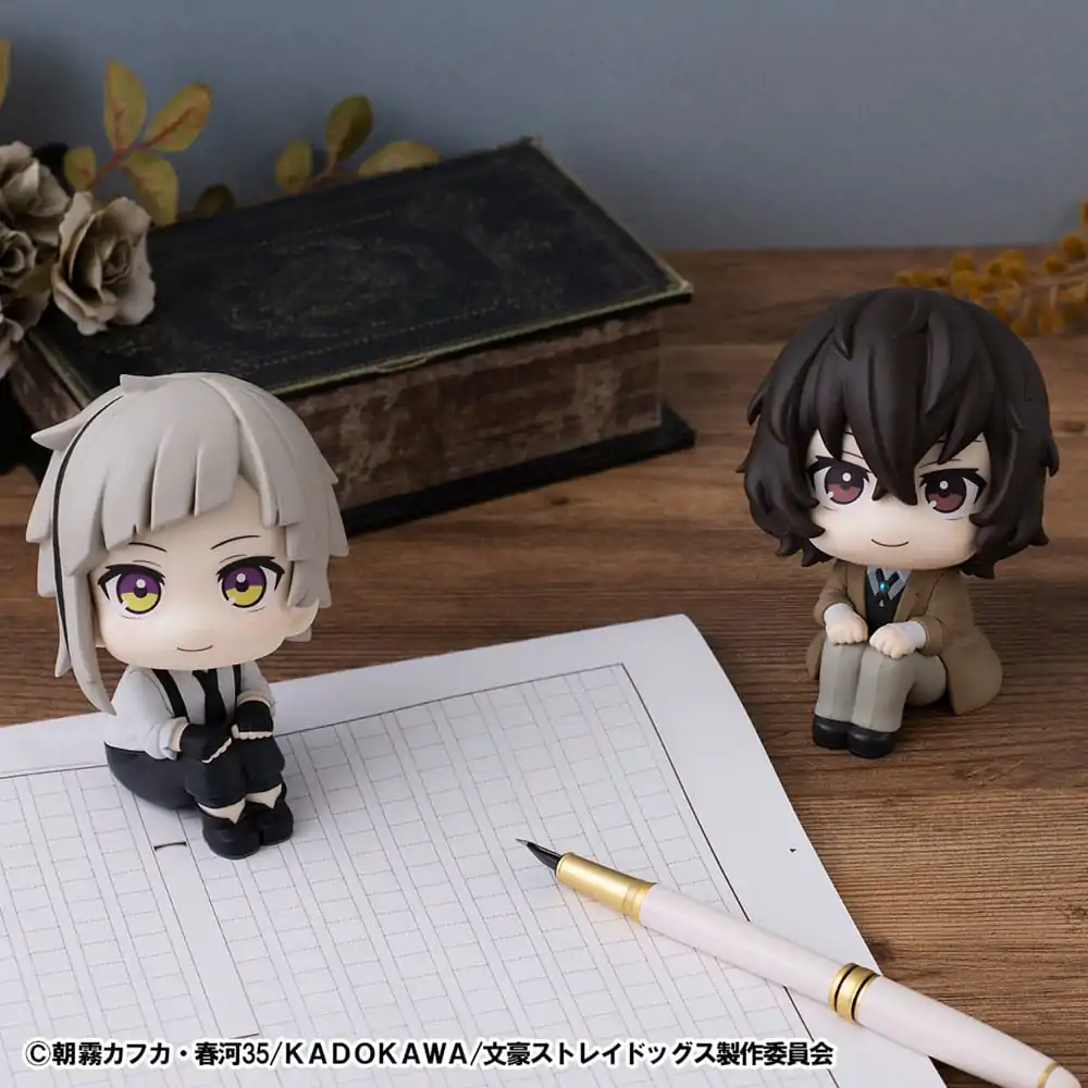 Bungo Stray Dogs Look Up PVC Statue Atsushi Nakajima &amp; Osamu Dazai Set (with gift) 11 cm product photo