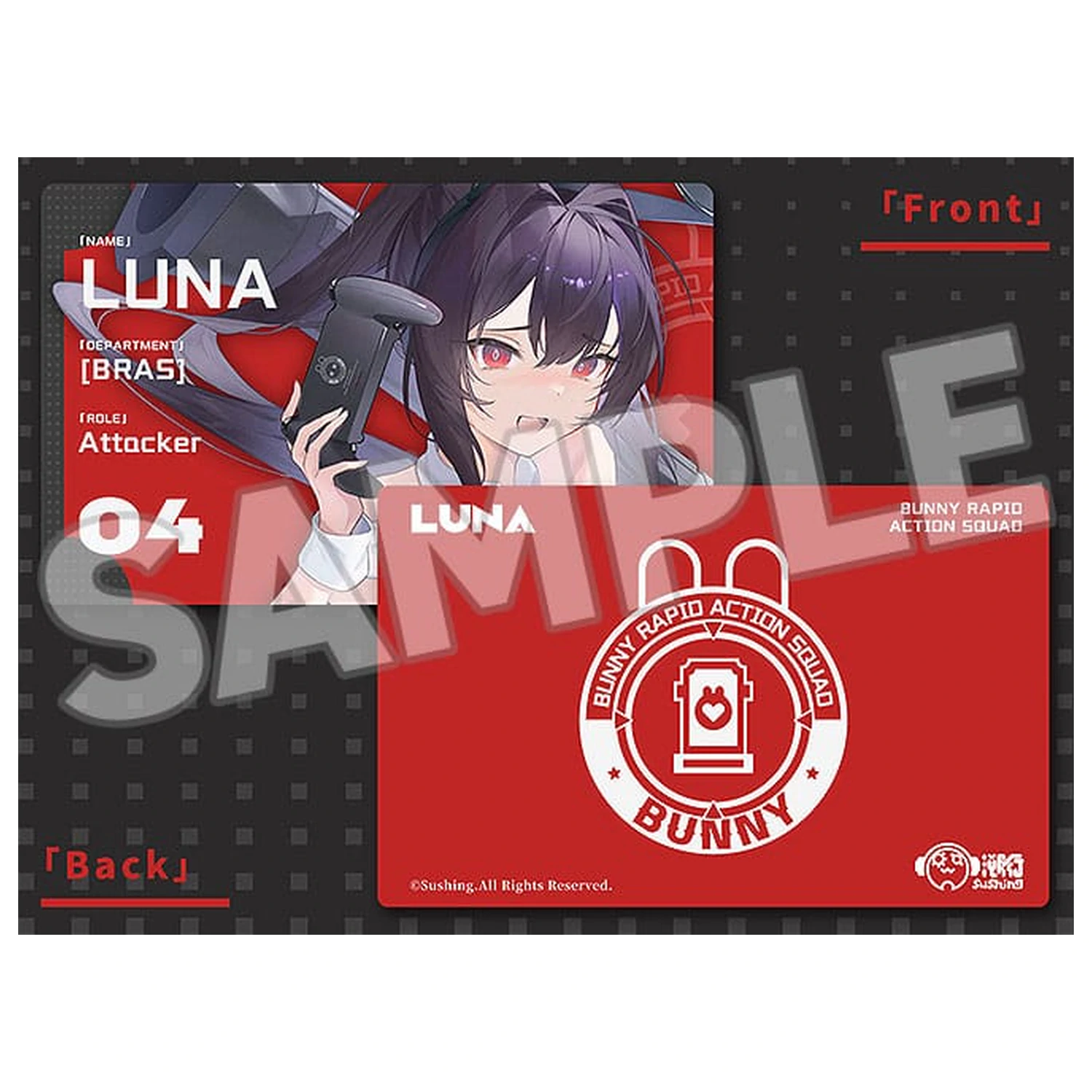 Bunny Rapid Action Squad Action Figure 1/12 Attacker Runa 16 cm   product photo