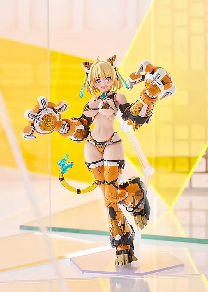 Bunny Suit Planning Plastic Model Kit PLAMAX BP-02 Sophia F. Shirring Tiger Armor Ver. 16 cm product photo