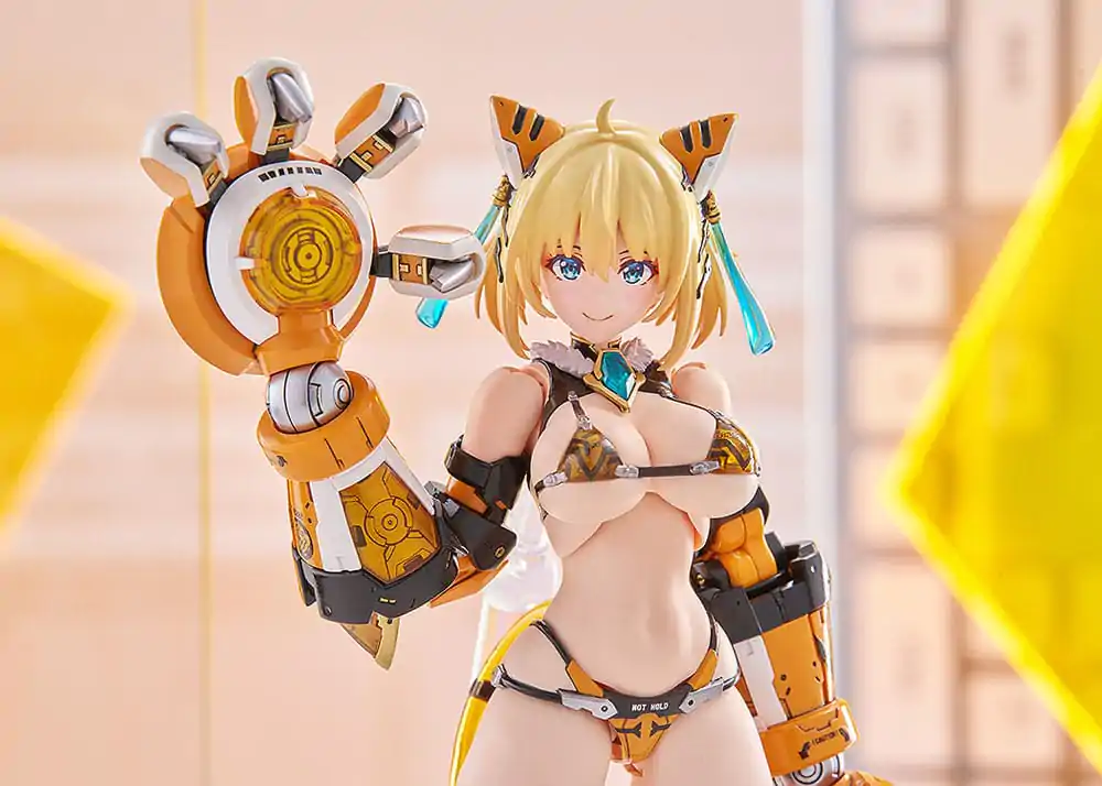 Bunny Suit Planning Plastic Model Kit PLAMAX BP-02 Sophia F. Shirring Tiger Armor Ver. 16 cm product photo