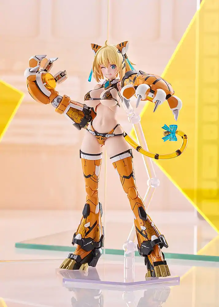 Bunny Suit Planning Plastic Model Kit PLAMAX BP-02 Sophia F. Shirring Tiger Armor Ver. 16 cm product photo