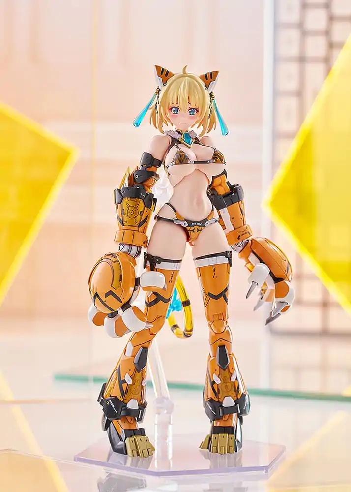 Bunny Suit Planning Plastic Model Kit PLAMAX BP-02 Sophia F. Shirring Tiger Armor Ver. 16 cm product photo