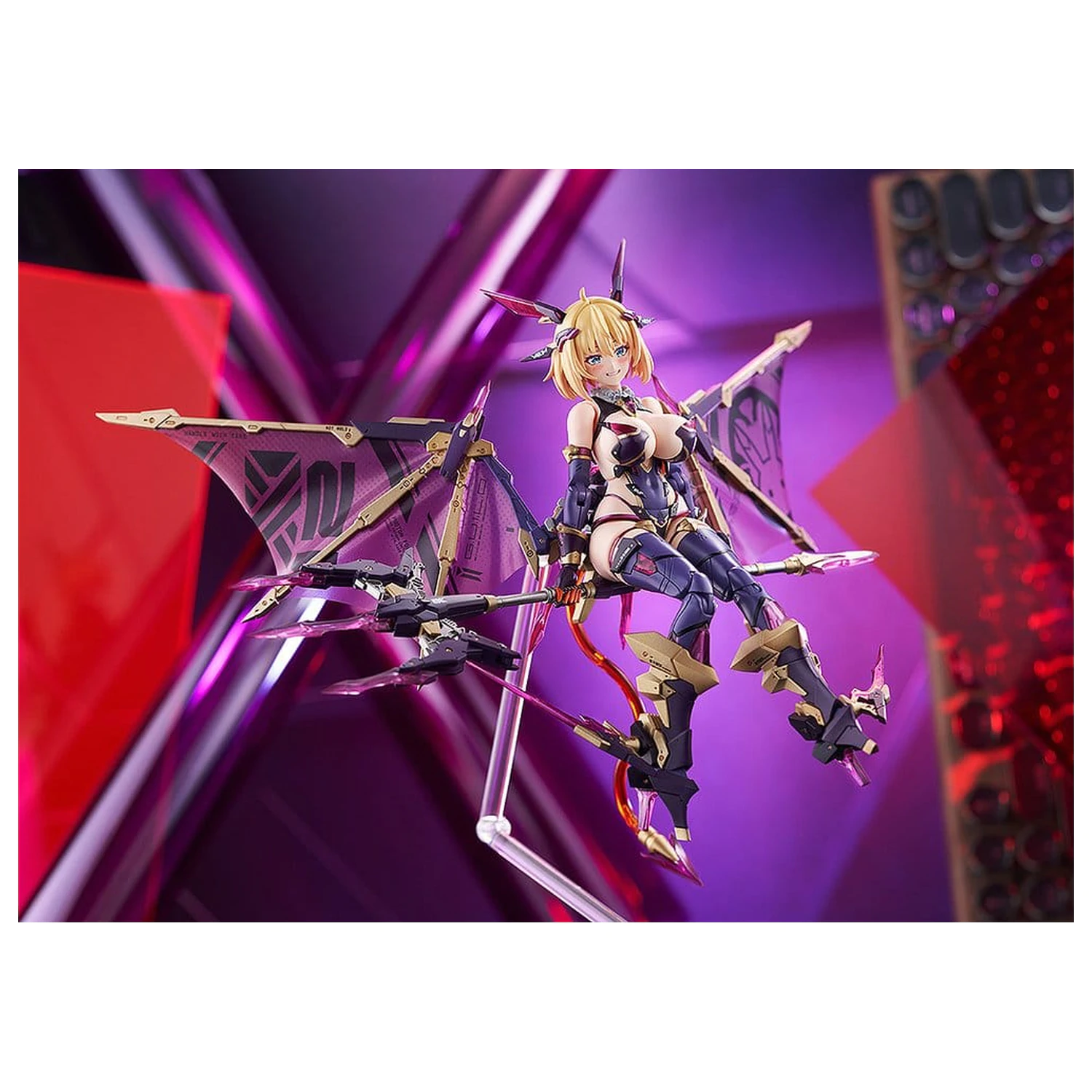 Bunny Suit Planning Plastic Model Kit PLAMAX BP-03 Sophia F. Shirring: Vampire Ver. 17 cm  product photo