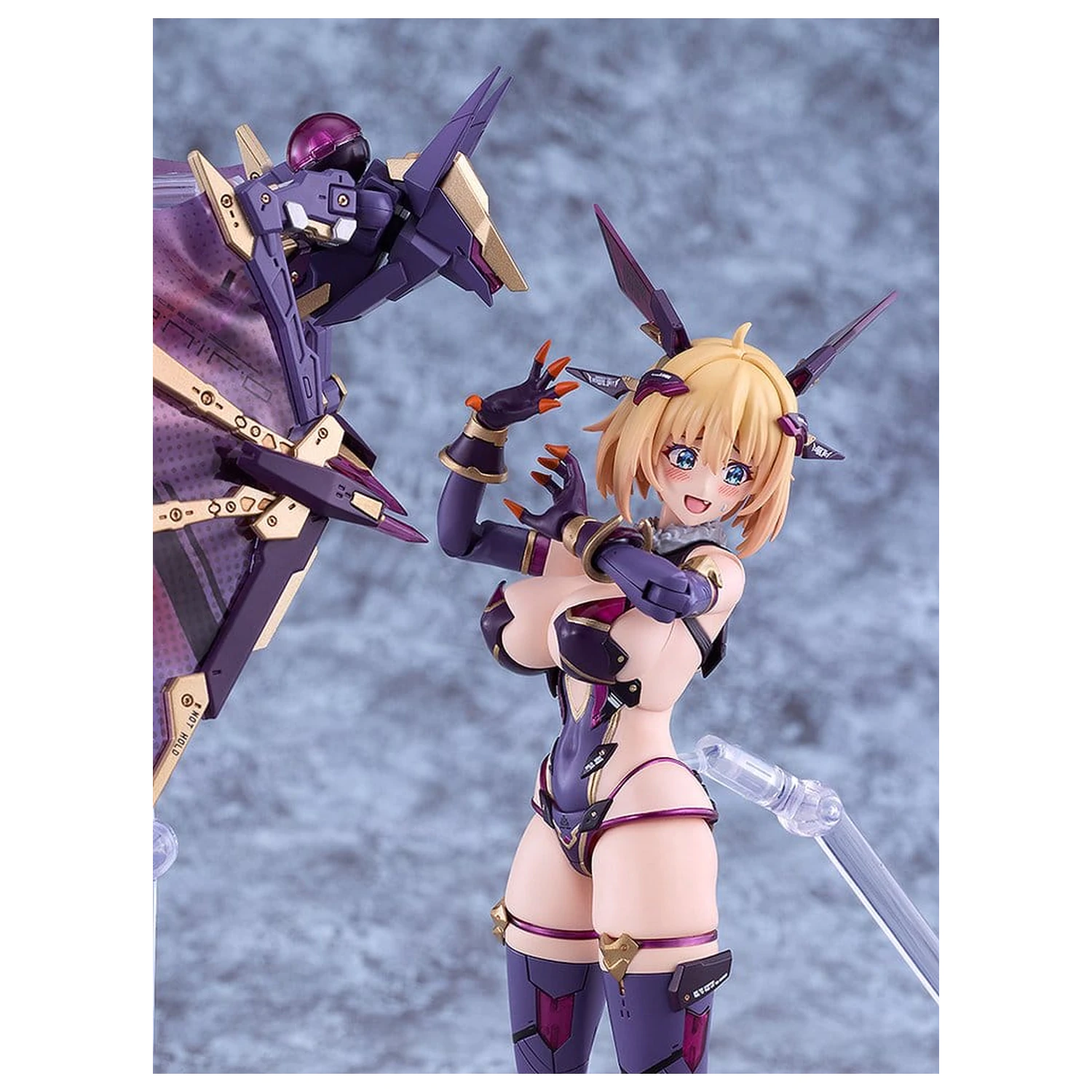 Bunny Suit Planning Plastic Model Kit PLAMAX BP-03 Sophia F. Shirring: Vampire Ver. 17 cm  product photo