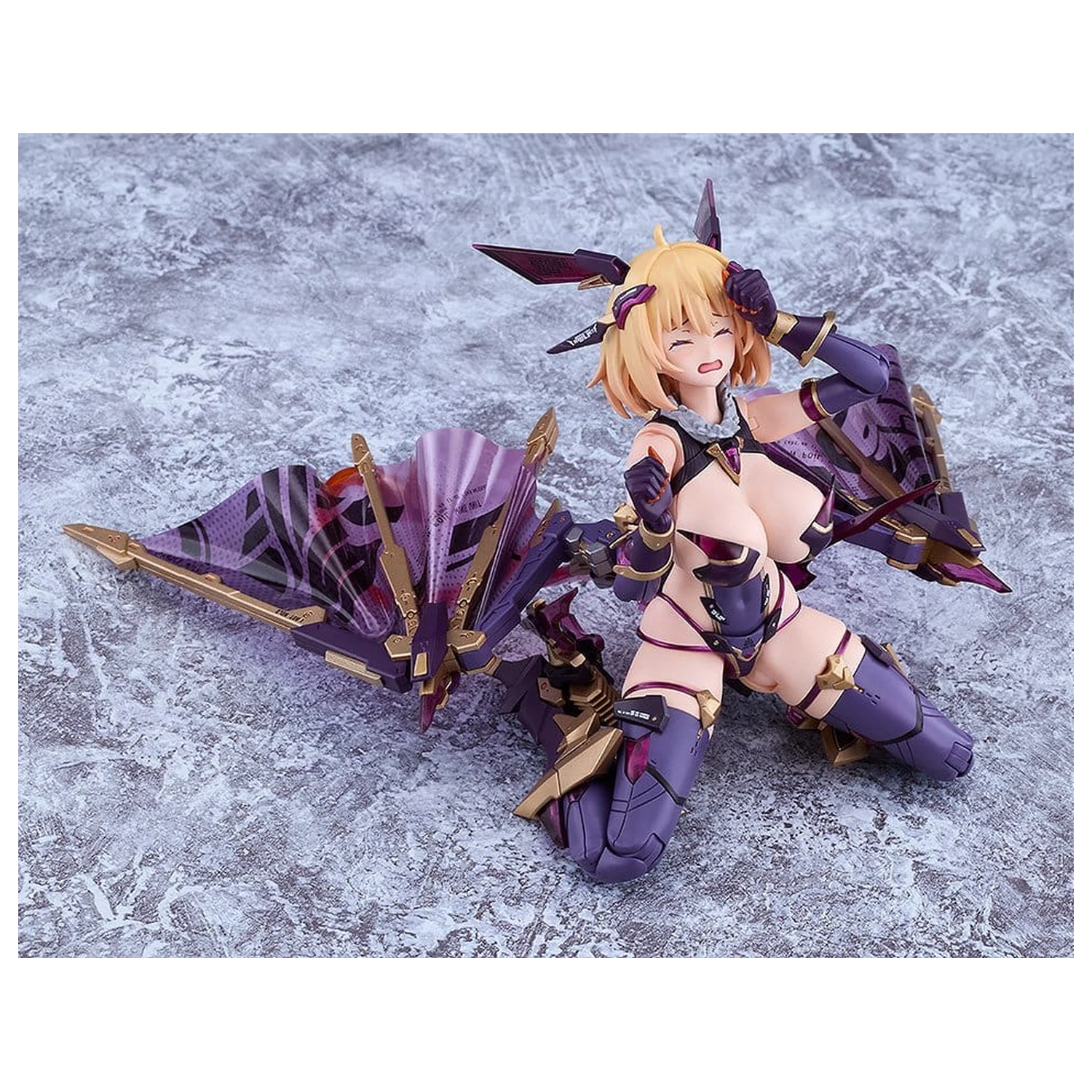 Bunny Suit Planning Plastic Model Kit PLAMAX BP-03 Sophia F. Shirring: Vampire Ver. 17 cm  product photo