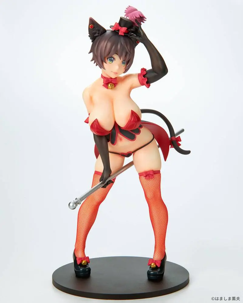 Burlesque Cat PVC Statue 1/7 Bell Black Cat Ver. 25 cm product photo
