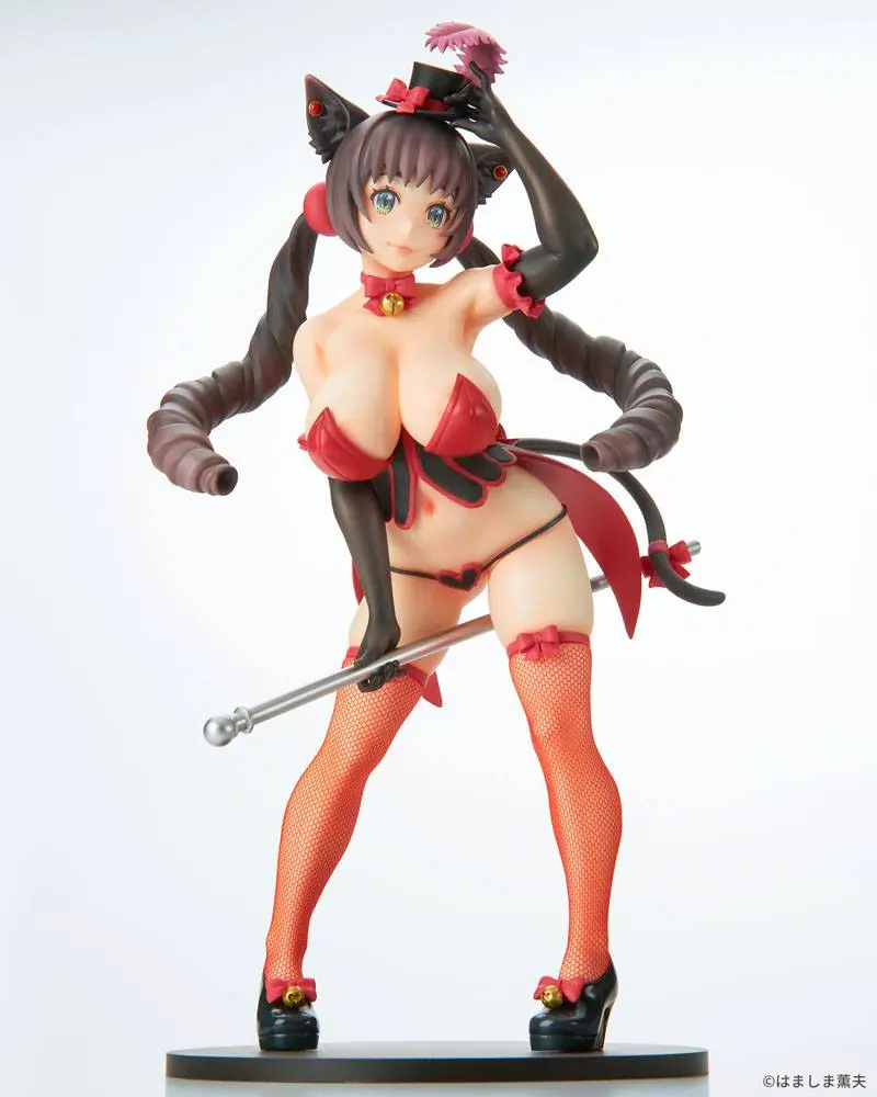 Burlesque Cat PVC Statue 1/7 Bell Black Cat Ver. 25 cm product photo