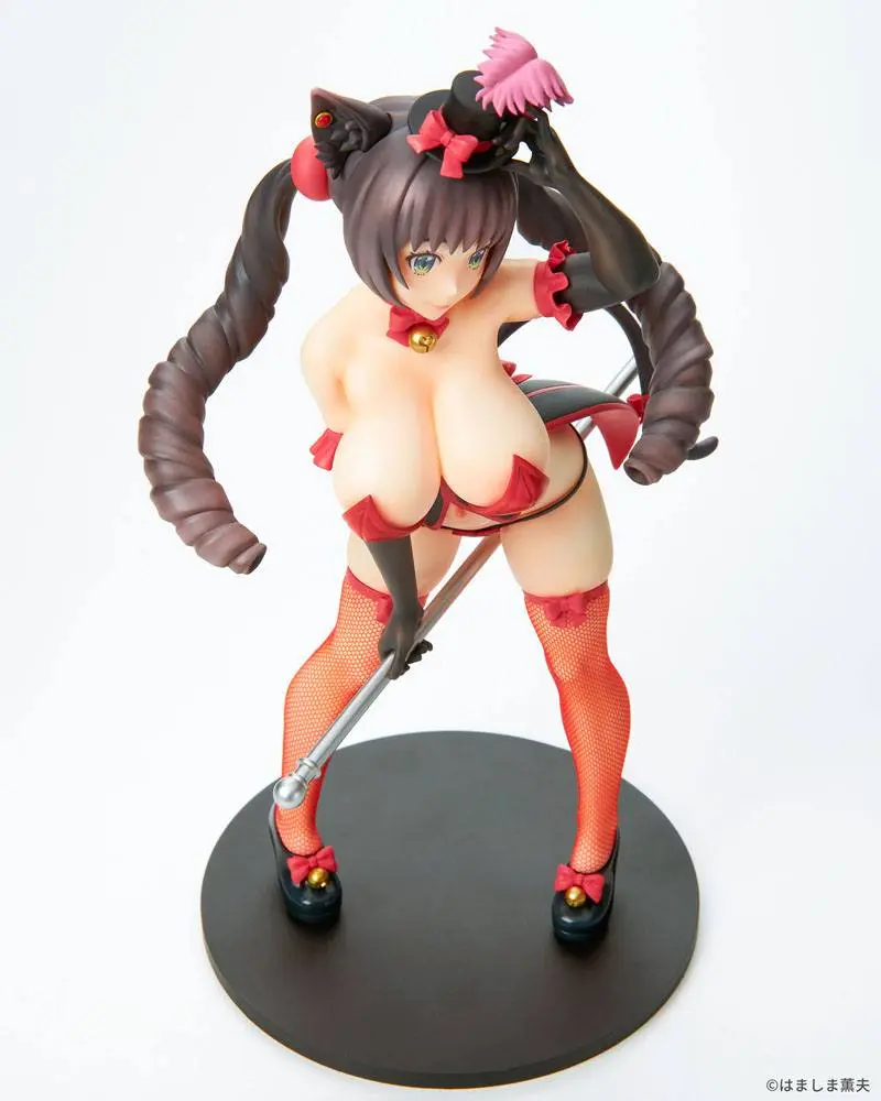 Burlesque Cat PVC Statue 1/7 Bell Black Cat Ver. 25 cm product photo