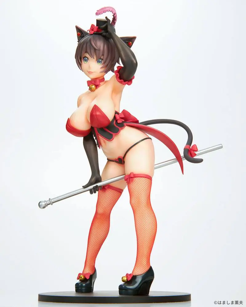 Burlesque Cat PVC Statue 1/7 Bell Black Cat Ver. 25 cm product photo