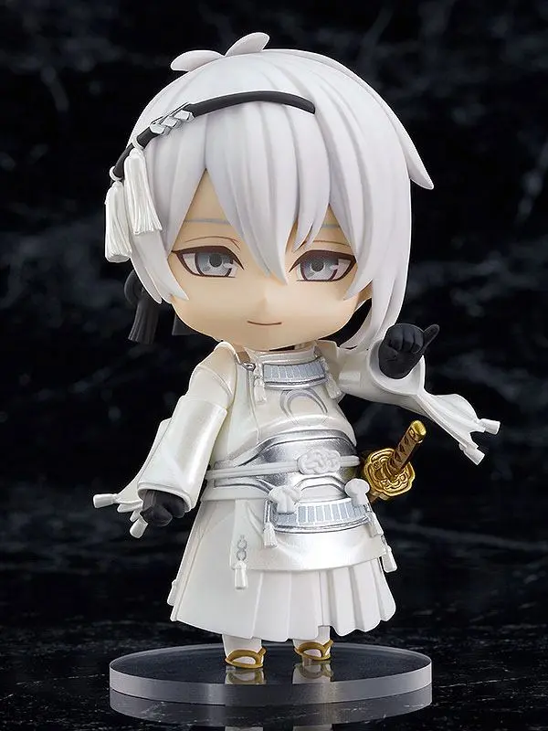 Butai Touken Ranbu Hiden Yui no Me no Hototogisu Nendoroid Action Figure Mikazuki Munechika 10 cm product photo
