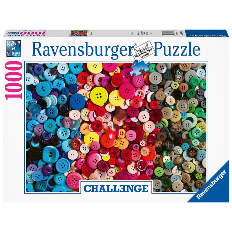 Buttons Challenge puzzle 1000pcs product photo