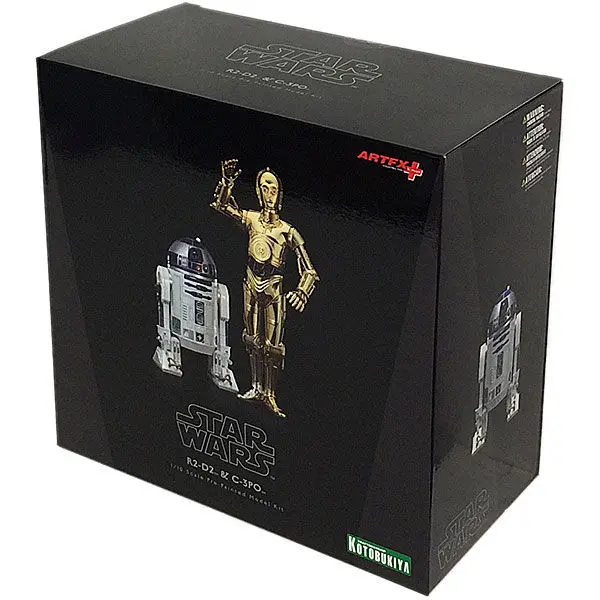 C-3PO & R2-D2 Star Wars Statues set ArtFX+ product photo