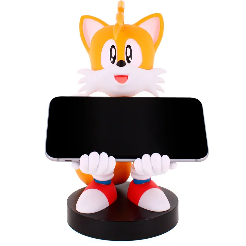 Sonic Tails figure clamping bracket Cable guy 20cm product photo