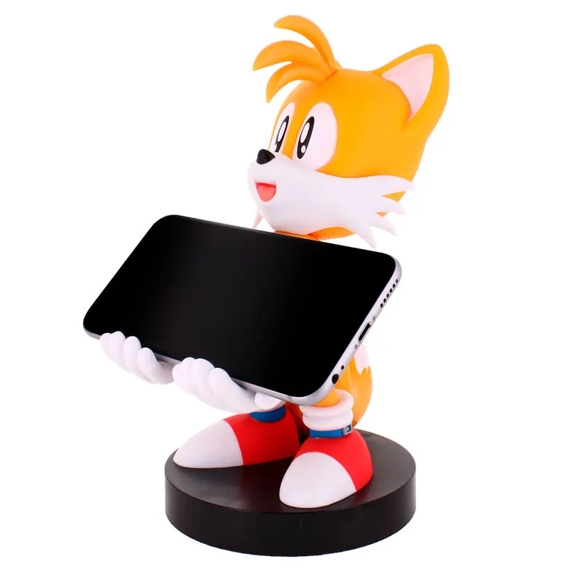 Sonic Tails figure clamping bracket Cable guy 20cm product photo