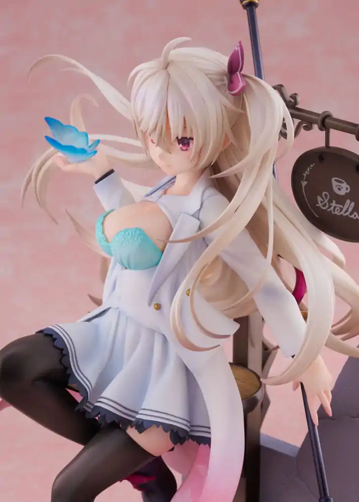 Café Stella and the Reaper´s Butterflies PVC Statue 1/7 Akizuki Kanna AmiAmi Limited Edition 25 cm product photo