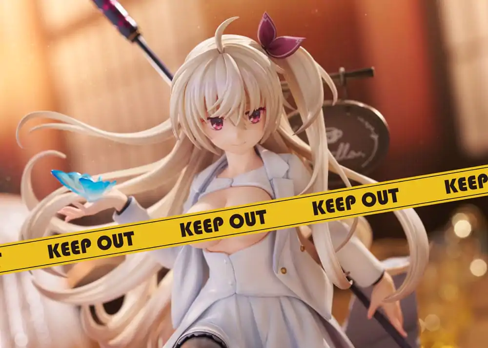 Café Stella and the Reaper´s Butterflies PVC Statue 1/7 Akizuki Kanna AmiAmi Limited Edition 25 cm product photo