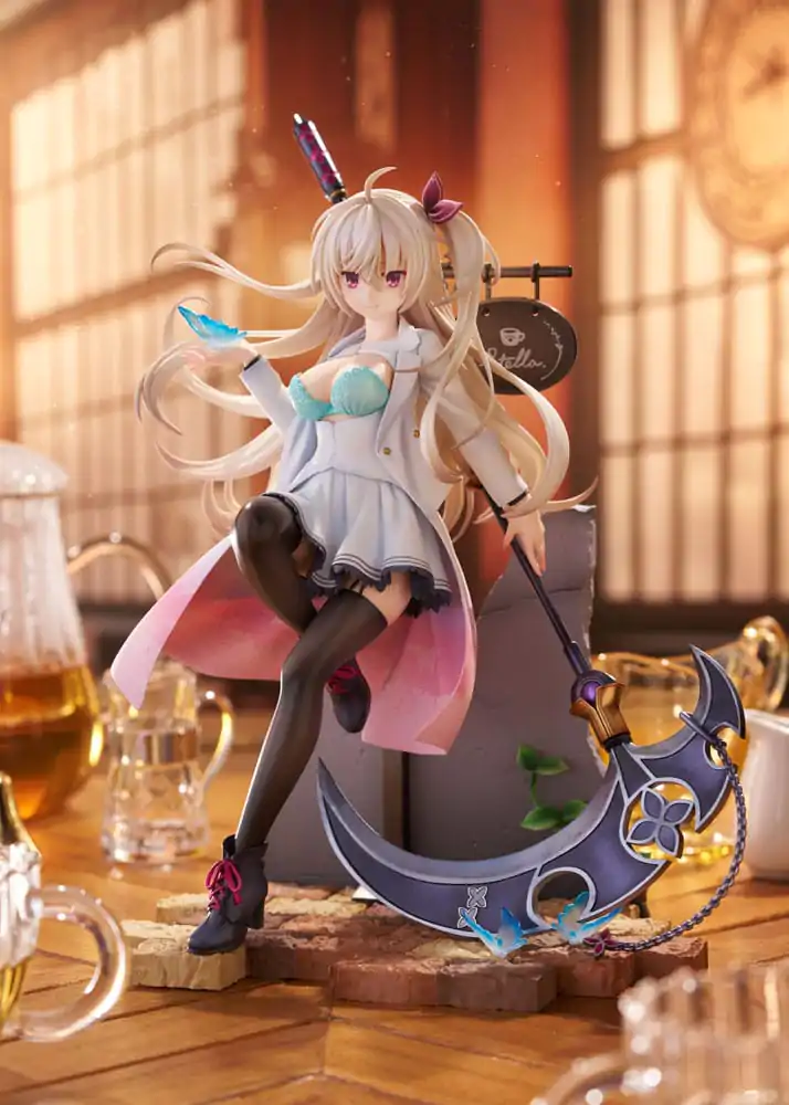 Café Stella and the Reaper´s Butterflies PVC Statue 1/7 Akizuki Kanna AmiAmi Limited Edition 25 cm product photo
