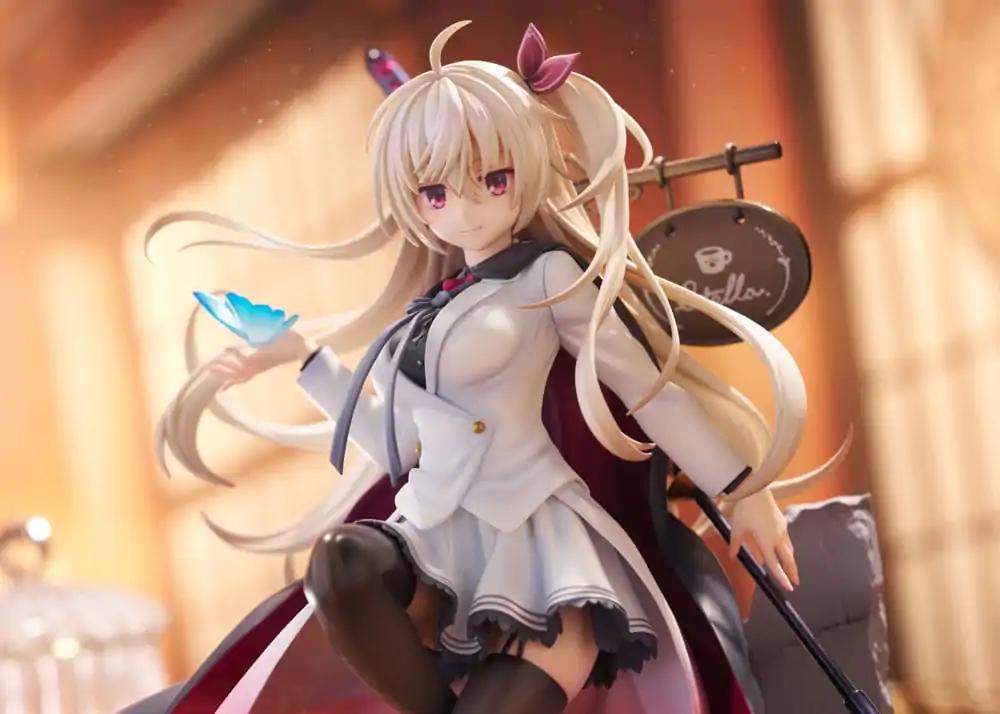 Café Stella and the Reaper´s Butterflies PVC Statue 1/7 Akizuki Kanna AmiAmi Limited Edition 25 cm product photo