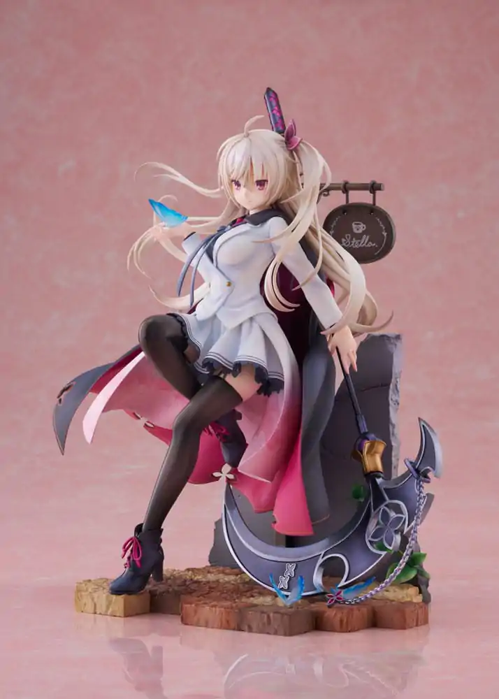 Café Stella and the Reaper´s Butterflies PVC Statue 1/7 Akizuki Kanna AmiAmi Limited Edition 25 cm product photo