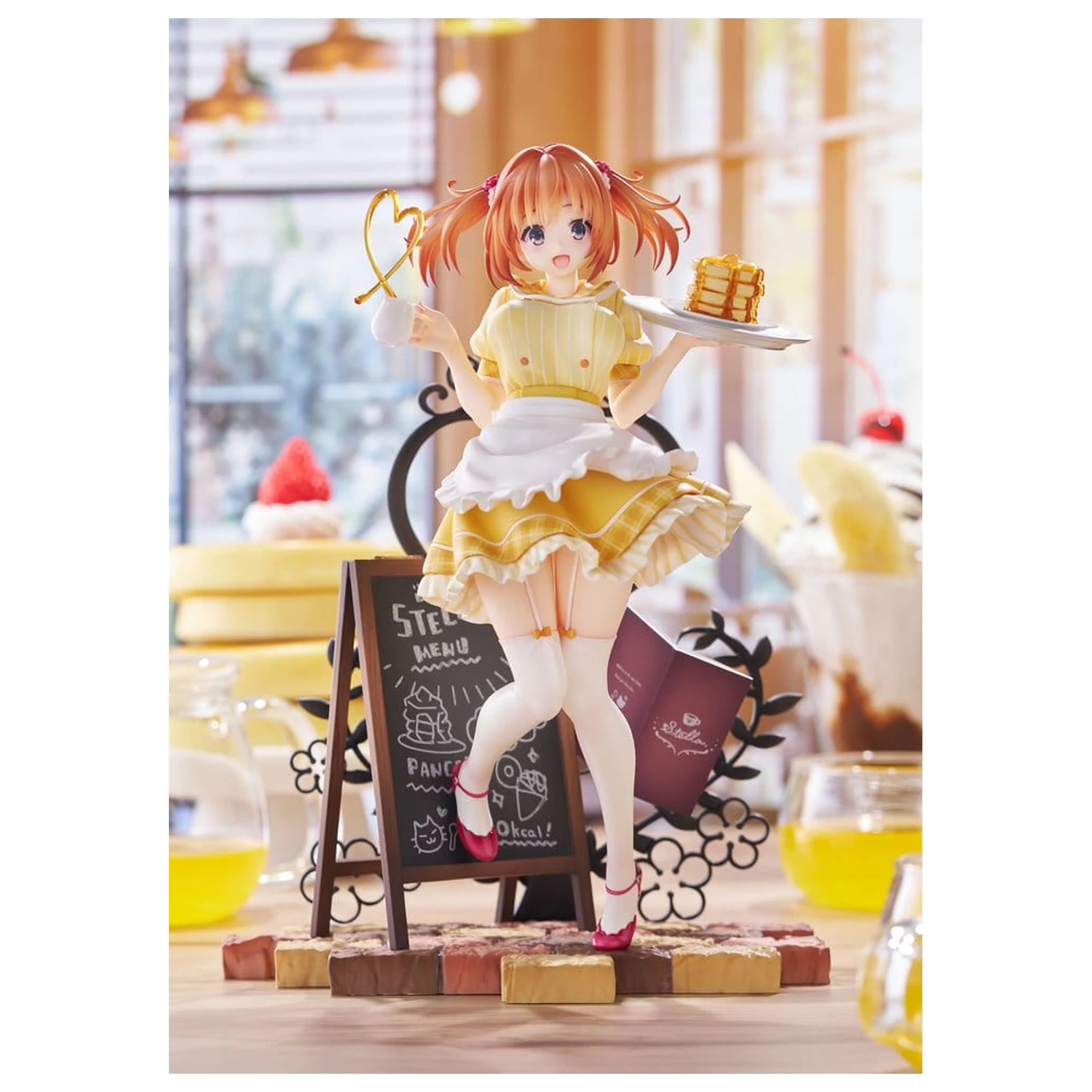 Café Stella and the Reaper's Butterflies PVC Figure 1/7 Sumizome Nozomi AmiAmi Limited Edition 23 cm product photo